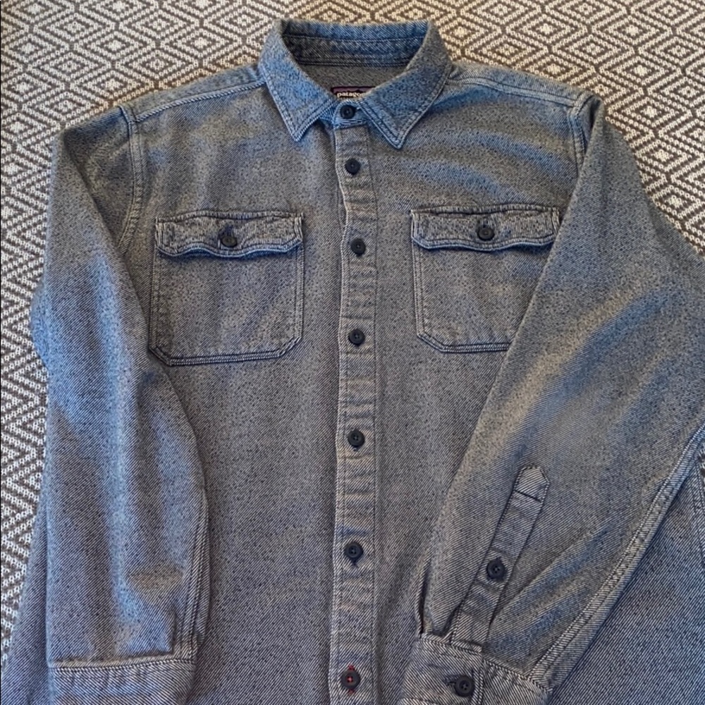 Patagonia Men's Long-Sleeved Fjord Flannel Shirt